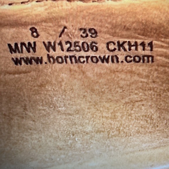 Born Crown Wing tip 39/8 - Picture 7 of 8